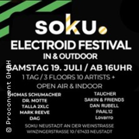 Electroid Festival - NEUSTADT AN DER WEINSTRASSE - 19.07.2025 16:00