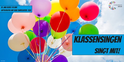 Klassensingen - Singt mit! - Berlin - 21.05.2025 10:00