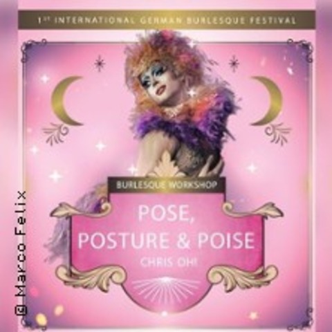 Workshop 2 Post Posture & Poise - with Chris Oh! - HAMBURG - 30.08.2025 12:00