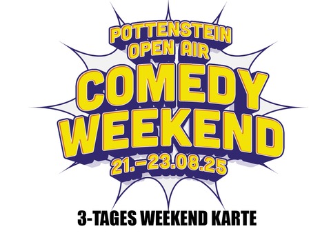 Comedy Weekend Pottenstein 2025 - Wochenendkarte - Pottenstein - 21.08.2025 00:00