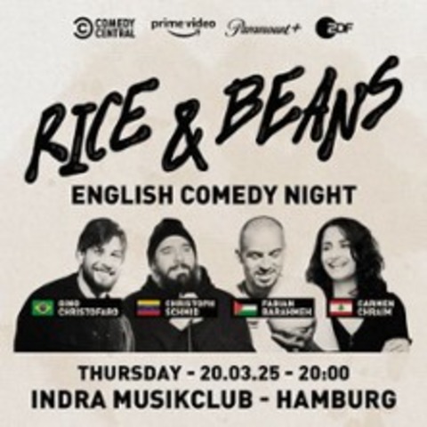 Rice & Beans - English Standup Comedy - HAMBURG - 20.03.2025 20:00