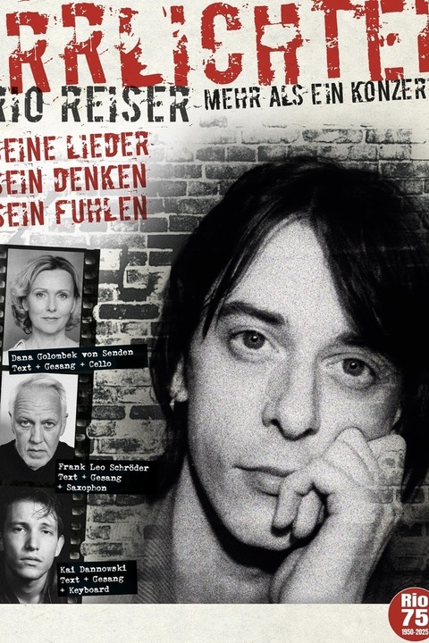 IRRLICHTER - Eine Hommage an RIO REISER - Seine Lieder, sein Denken, sein Fhlen - Kaiserslautern - 22.10.2025 20:00