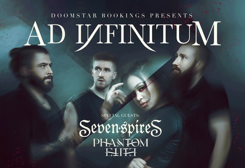 Ad Infinitum special Guests: Seven Spires + Phantom Elite - &#8222;Into The Abyss&#8220; - Tour 2025 - Aschaffenburg - 23.10.2025 19:30