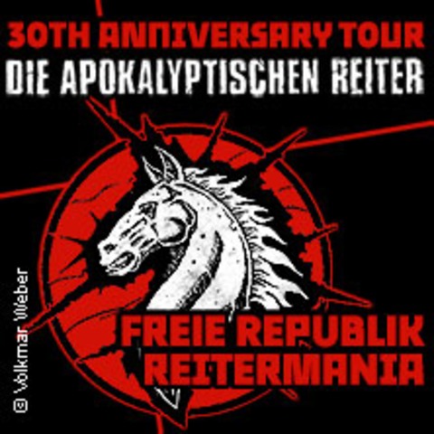 Die Apokalyptischen Reiter + Special Guest: Robse - 30th Anniversary Tour 2025 - Hamburg - 15.11.2025 19:20