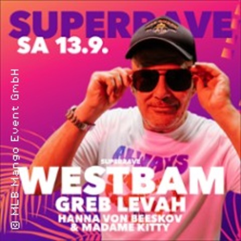 Supperrave w. Westbam - POTSDAM - 13.09.2025 18:00