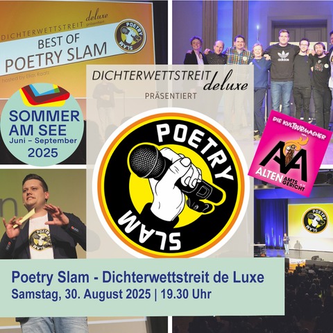 Poetry Slam - Dichterwettstreit de Luxe - Bblingen - 30.08.2025 19:30