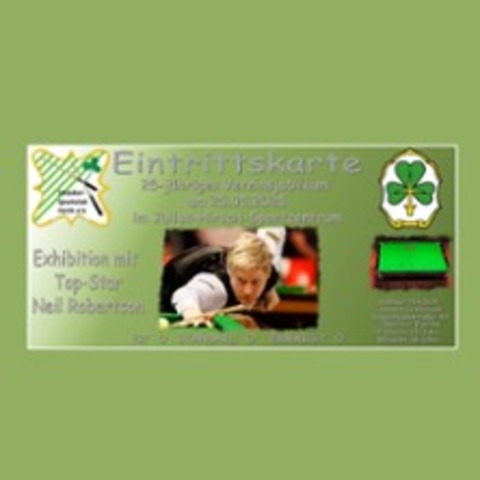 Snooker Exhibition mit Neil Robertson - FÜRTH - 25.05.2025 16:00