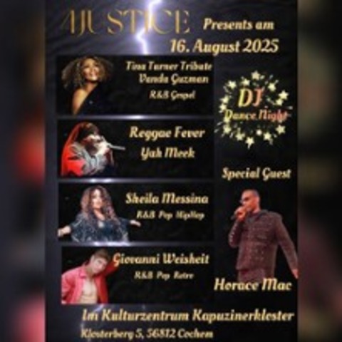 Tina Turner Tribute und Raggae - COCHEM - 16.08.2025 16:00