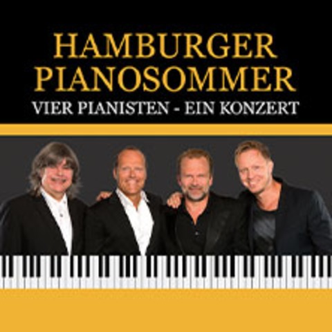Hamburger Pianosommer - Vier Pianisten, ein Konzert! - HAMBURG - 14.09.2025 20:00