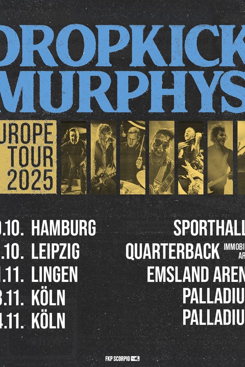 Dropkick Murphys - EUROPE TOUR 2025 - Lingen (Ems) - 01.11.2025 19:00