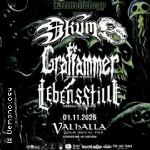 Skum + Grafjammer + Lebensstille - KLN - 01.11.2025 18:00