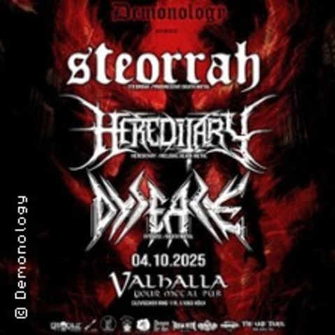 Steorrah + Hereditary + Dysease - KLN - 04.10.2025 18:00