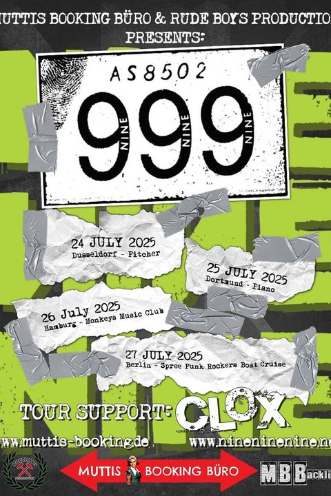 999 - Live 2025 - Dortmund - 25.07.2025 20:00
