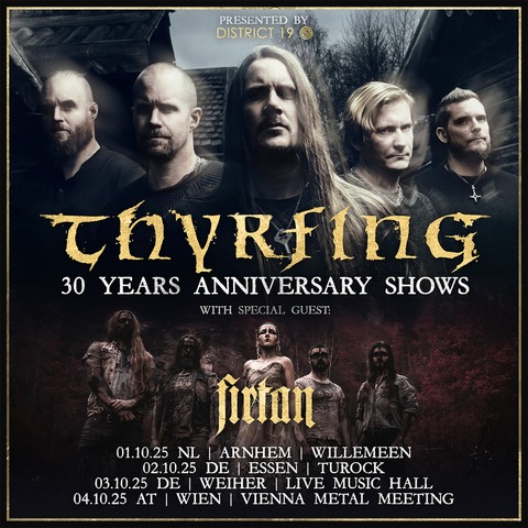 Thyrfing - 30 Years Anniversary Shows - Mörlenbach - 03.10.2025 20:00