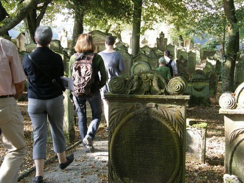 Fhrung zum und ber den Jdischen Friedhof - Davidstern und Segenshnde - Bad Rappenau - 31.08.2025 08:45