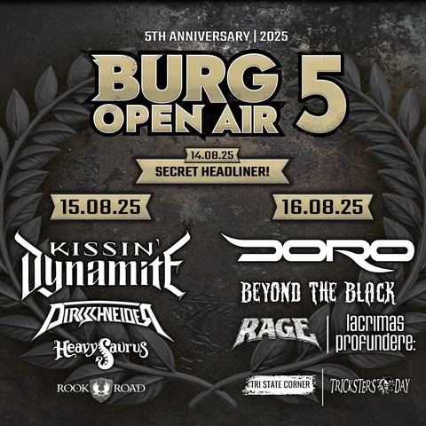 Burg Open Air 2025 - Festival Ticket - Illingen - 14.08.2025 20:30