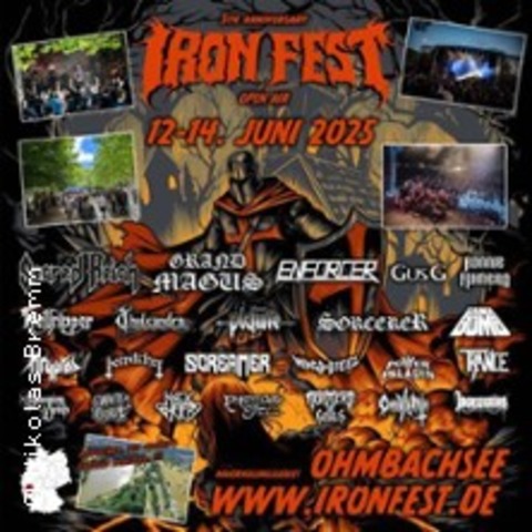 Iron Fest Open Air 2025 - SCHNENBERG-KBELBERG - 12.06.2025 09:00