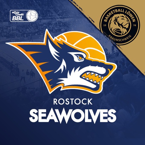 Rostock Seawolves - Basketball Lwen Braunschweig - Rostock - 08.05.2025 18:30