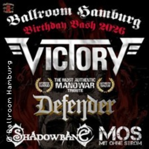 Ballroom Birthday Bash - Victory - Hamburg - 10.01.2026 18:00