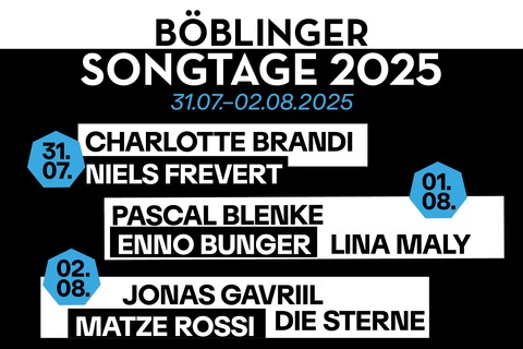 Die Sterne, Matze Rossi, Jonas Gavriil - Bblingen - 02.08.2025 18:00