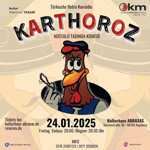 Karthoroz - Theaterstck in trkischer Sprache - Augsburg - 14.03.2025 20:30