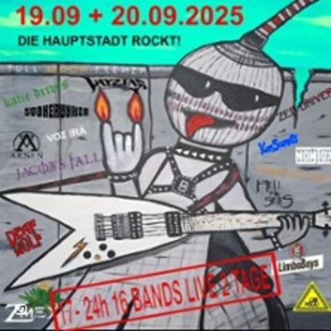Berlin Rockcity Festival Vol.2 - BERLIN - 19.09.2025 17:00