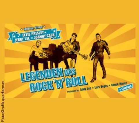 Legenden des RocknRoll: - Elvis, Jerry Lee & Johnny Cash - Bad Oeynhausen - 03.01.2026 19:30