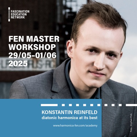 Konstantin Reinfeld &#8222;The Soul of the Harmonica&#8220; - Berlin - 29.05.2025 14:00