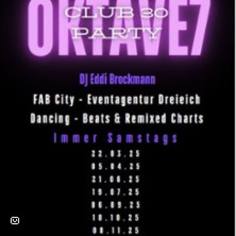 Club 30 Party - USINGEN - 19.07.2025 21:00