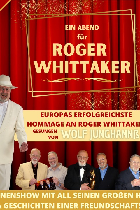Ein Abend fr Roger Whittaker - A Tribute Show mit Wolf Junghann - SMMERDA - 13.09.2025 19:30