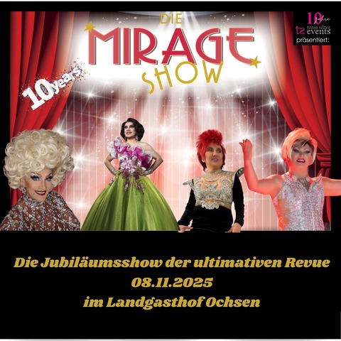 Die Mirage Show Sinzheim - die ultimative Travestie Show - Sinzheim - 08.11.2025 20:00