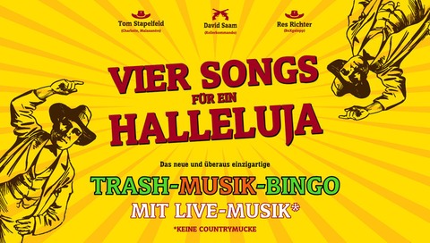 4 Songs für ein Halleluja - Erlangen - 30.10.2025 19:00