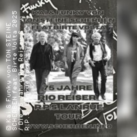 Kai & Funky von Ton Steine Scherben feat. Birte Volta - Schweinfurt - 02.08.2025 20:30