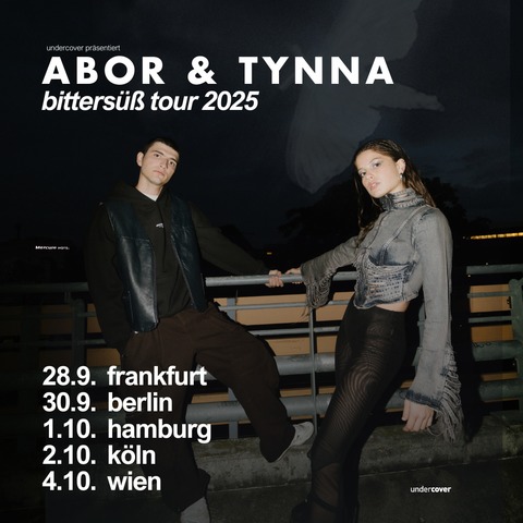 ABOR & TYNNA - Bitters - Tour 2025 - Frankfurt am Main - 28.09.2025 20:00