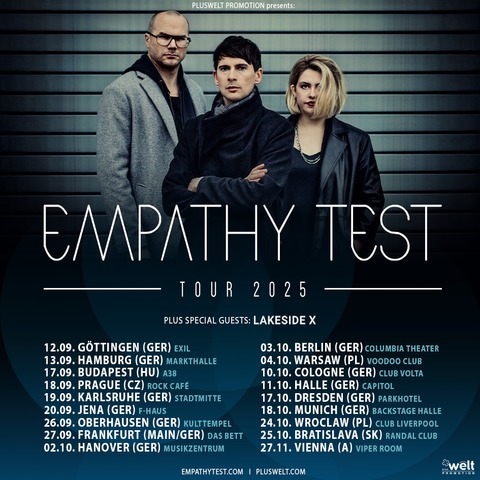 Empathy Test - Tour 2025 - Karlsruhe - 19.09.2025 19:00