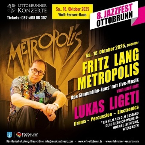 Metropolis - Stummfilm mit Live-Musik - Ottobrunn - 18.10.2025 20:00