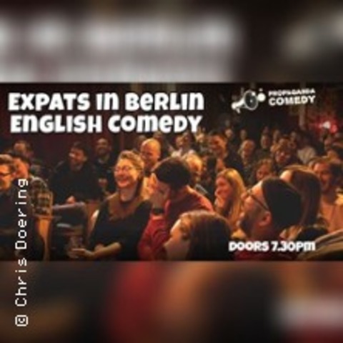 Expats in Berlin - English Comedy Show - BERLIN - 20.03.2025 19:30