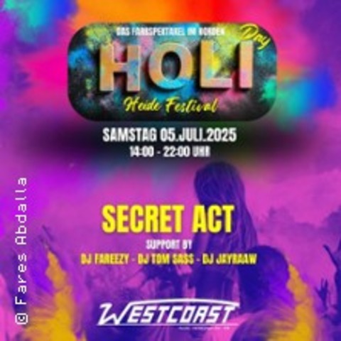 Holi-Day Heide Festival - HEIDE - 05.07.2025 14:00