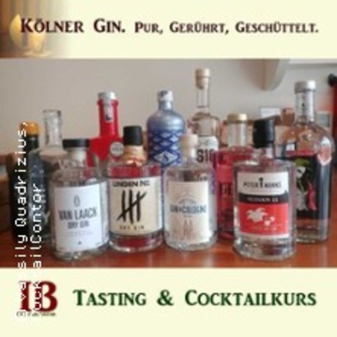 Klner Gin: Gin-Tasting & -Cocktailkurs - KLN - 25.10.2025 17:30