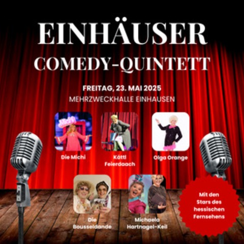 Einhuser Comedy-Quintett - mit den Stars des Hessischen Fernsehens - Einhausen - 23.05.2025 20:00
