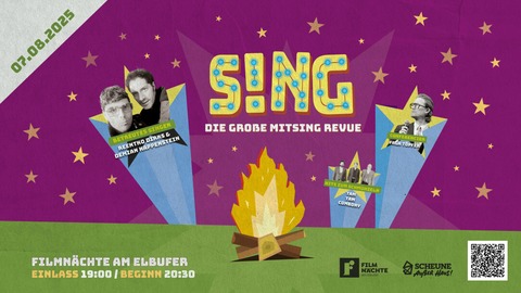 S!NG - Die groe Mitsing Revue 2025 - mit Reentko Dirks & Demian Kappenstein - Dresden - 07.08.2025 20:30
