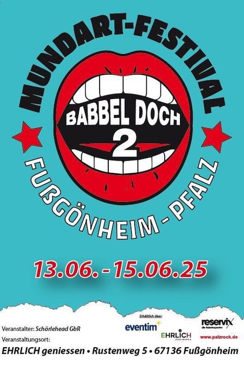 BABBEL DOCH - Festival Ticket - Fugnheim - 13.06.2025 18:00
