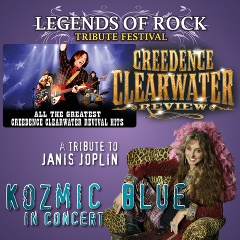 ROCK LEGENDS - Creedence Clearwater Review & Kozmic Blue - Janis Joplin Tribute - Dillingen - 06.12.2025 20:00