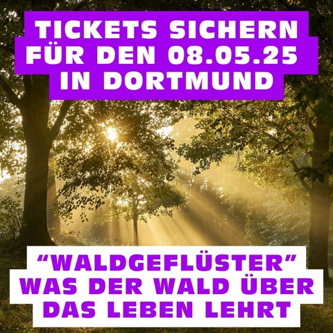 Waldgeflster - Was der Wald ber das Leben lehrt // Fair Talk TV &#8222;live&#8220; 2025 - Dortmund - 08.05.2025 18:30