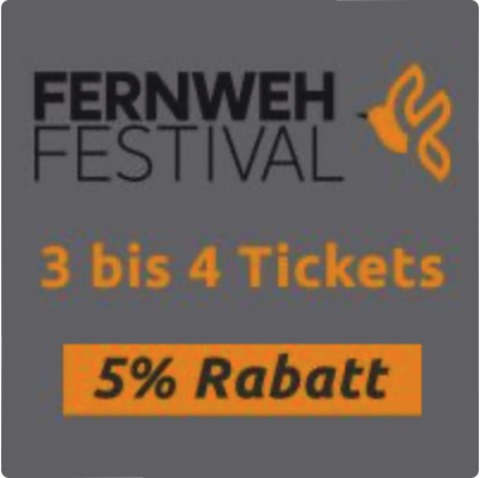 Fernweh Festival 3 - 4 Vortrge 5% Rabatt - Erlangen - 13.11.2025 19:00