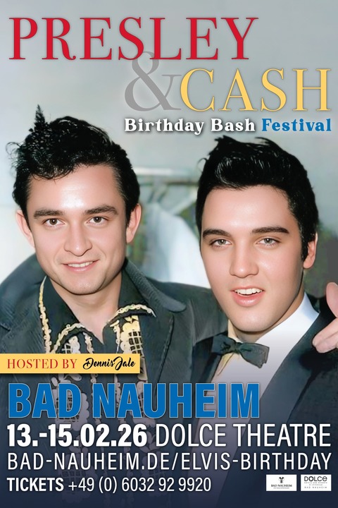 Elvis Presley Cash Bash - Bad Nauheim - 13.02.2026 19:00