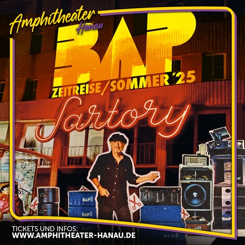 BAP - ZEITREISE / Sommer `25 - VIP UPGRADE (keine Eintrittskarte) - Hanau - 15.08.2025 19:30