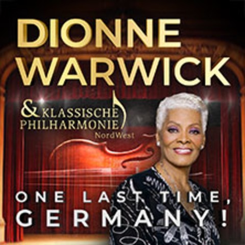 Dionne Warwick & Klassische Philharmonie Nordwest - One Last Time, Germany! - Berlin - 16.09.2025 20:00