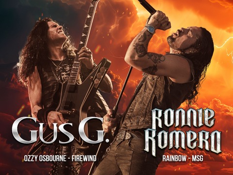 Ronnie Romero & GusG. - Covergence Tour 2025 special guest: Last Temptation - Aschaffenburg - 29.10.2025 20:00