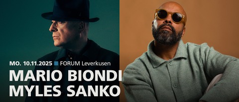 MARIO BIONDI | MYLES SANKO - In Concert! - Leverkusen - 10.11.2025 19:00